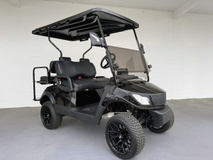 Black Contender Flex 2+2 Lithium Golf Cart